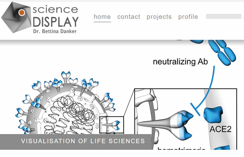 Homepage scienceDISPLAY